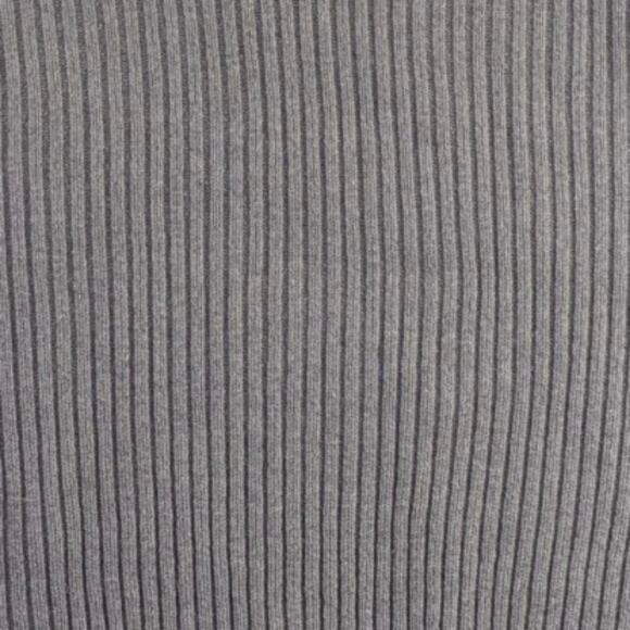 L.L.Bean Men’s Commando Henley Sweater L Gray Merino Lambswool Patches F237 - Picture 9 of 10